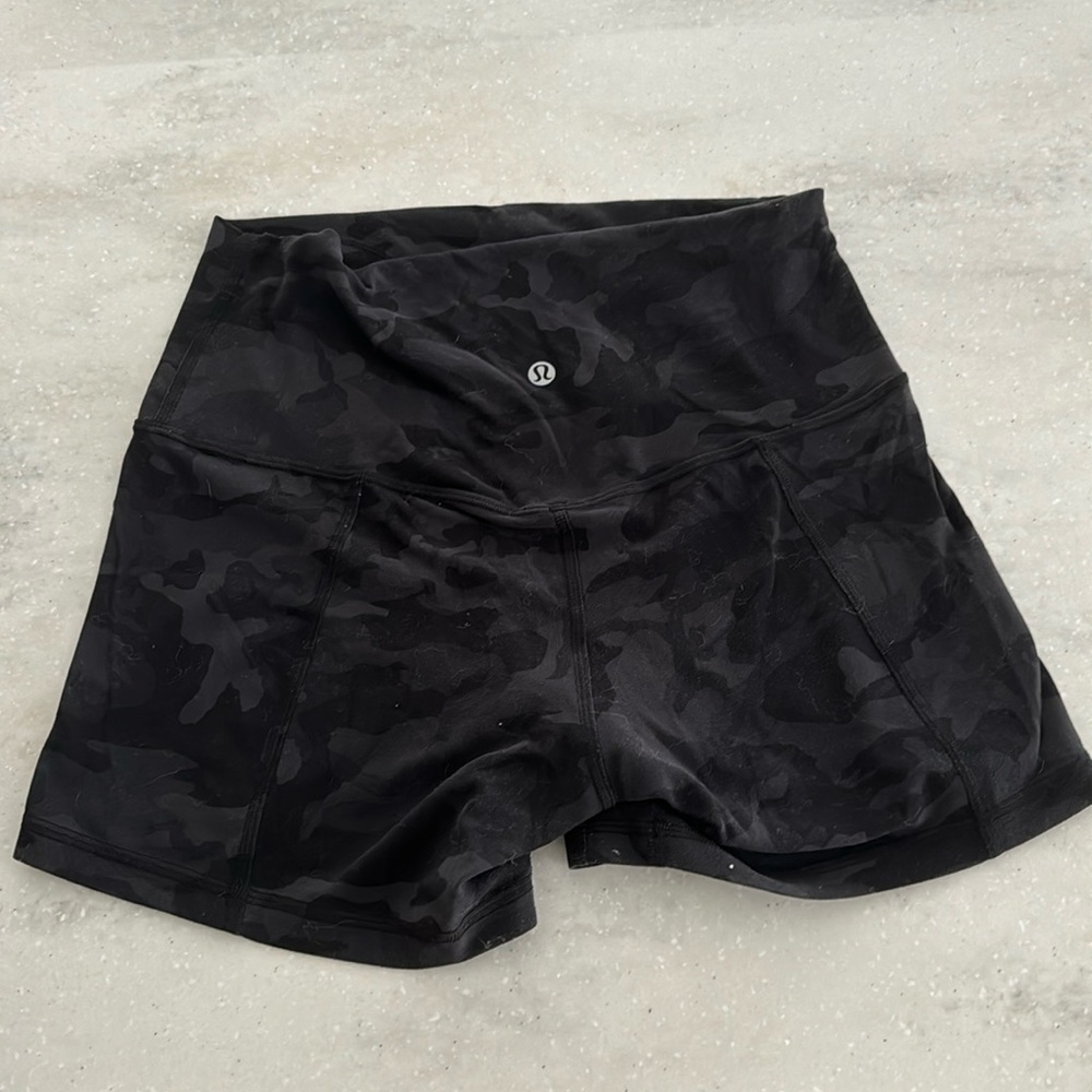 Lululemon 4” inseam biker shorts